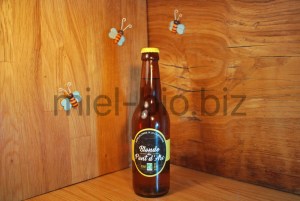 Bière blonde bio au miel et à la châtaigne