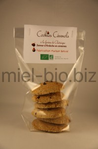 Cookies Cévenols miel et châtaigne bio