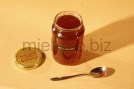 Miel de Chataignier bio pot de 500g ouvert