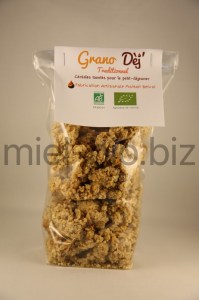 GranoDej Céréales bio petit déjeuner au miel