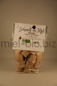 Schmoll au miel bio et au chocolat (guimauve artisanale)