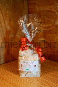 Schmoll au miel bio la guimauve maison à la châtaigne 200g