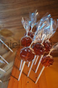 sucettes maison au miel et à la châtaigne